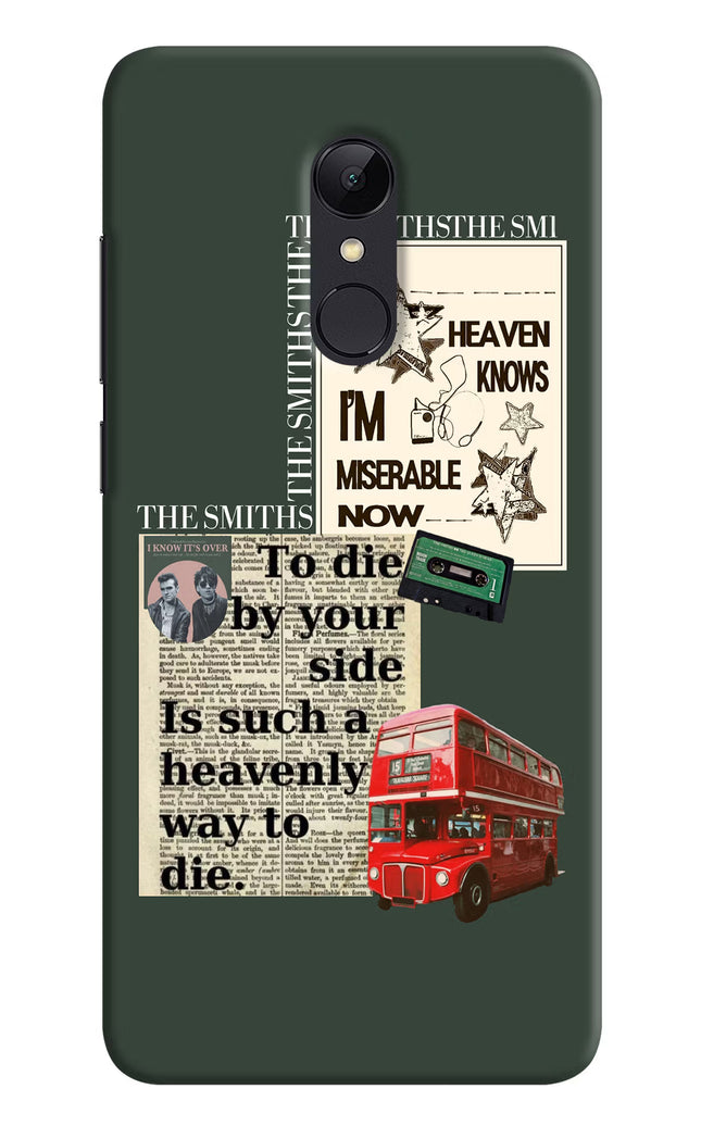 The Smiths Redmi Note 4 Hard Case Back Cover by Casekaro