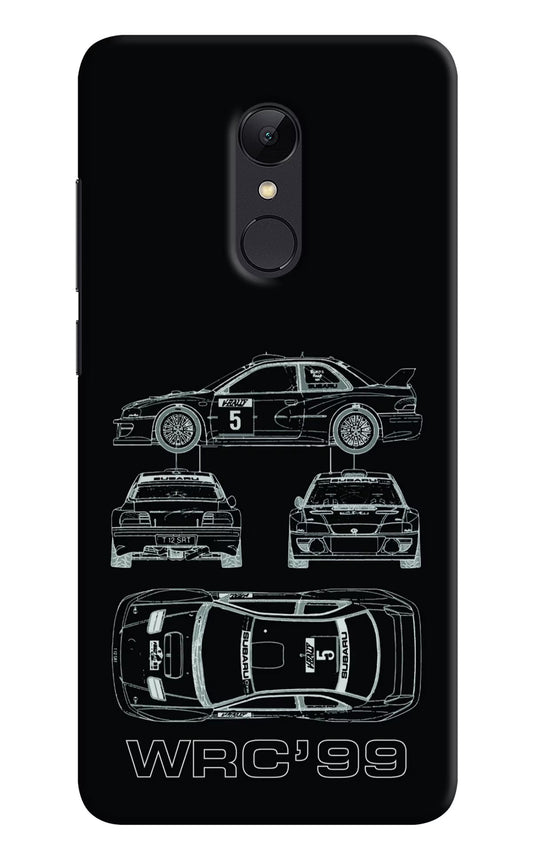 WRC'99 Redmi Note 4 Hard Case Back Cover by Casekaro