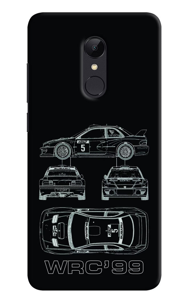 WRC'99 Redmi Note 4 Hard Case Back Cover by Casekaro