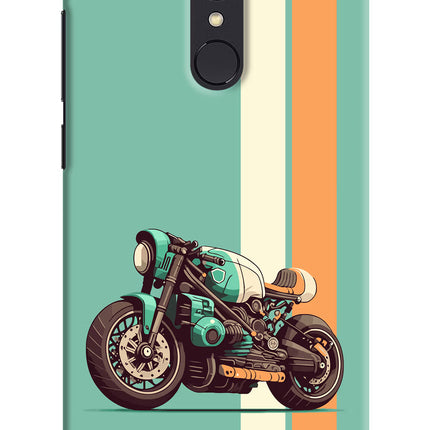 Striped Moto Drift Redmi Note 4 Hard Case Back Cover by Casekaro
