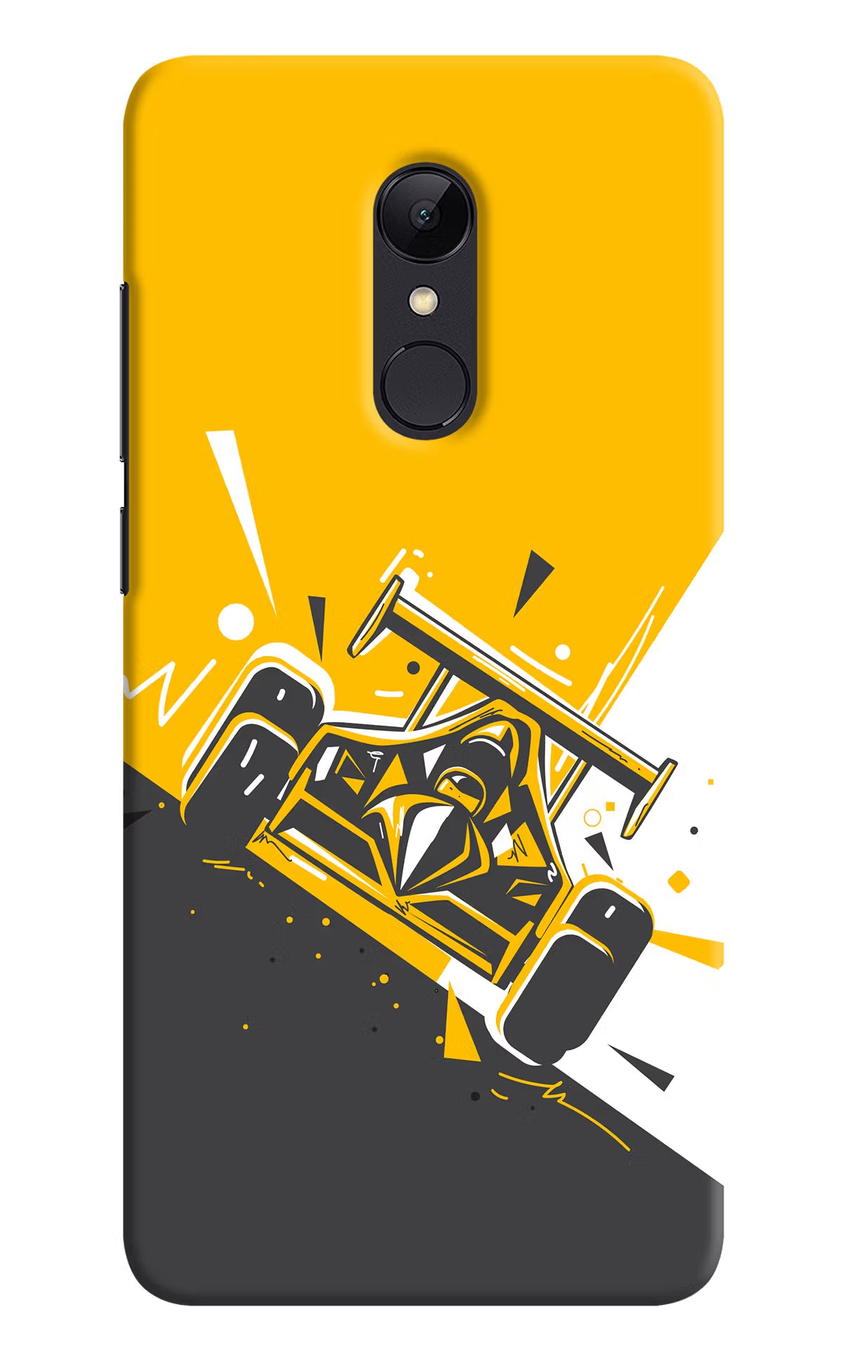 Track King Redmi Note 4 Hard Case Back Cover by Casekaro
