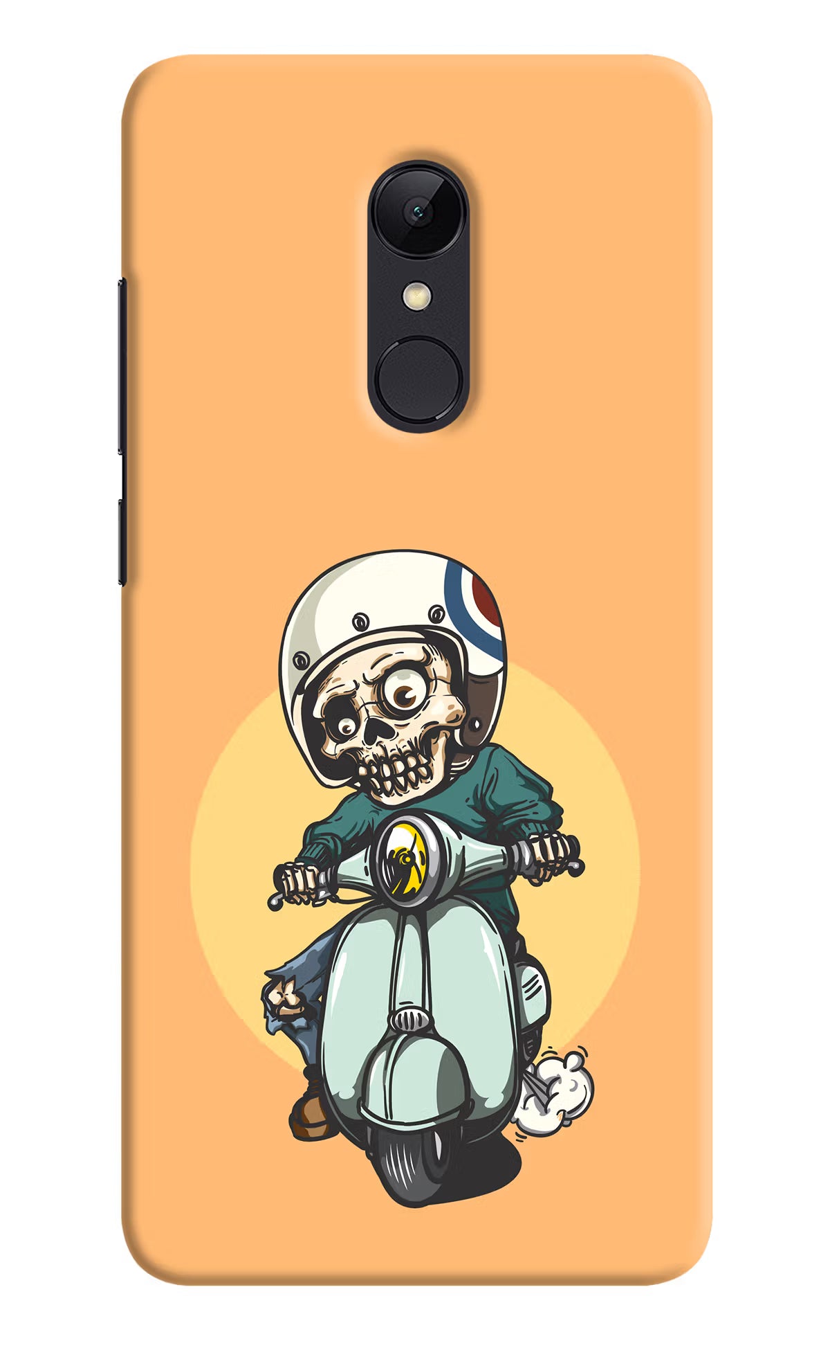 Undead Biker Redmi Note 4 Hard Case Back Cover by Casekaro