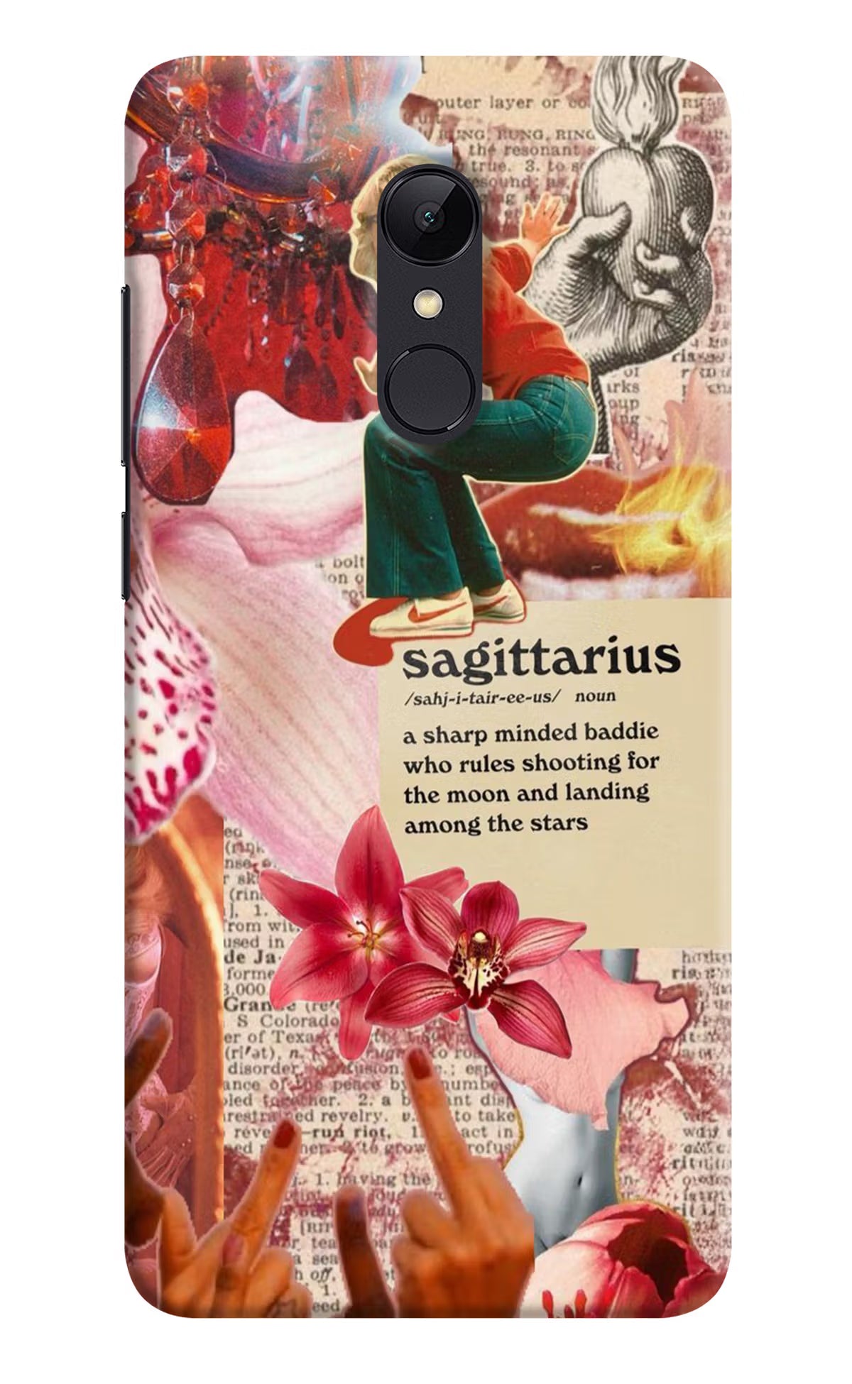 Sagittarius Zodiac Redmi Note 4 Hard Case Back Cover by Casekaro