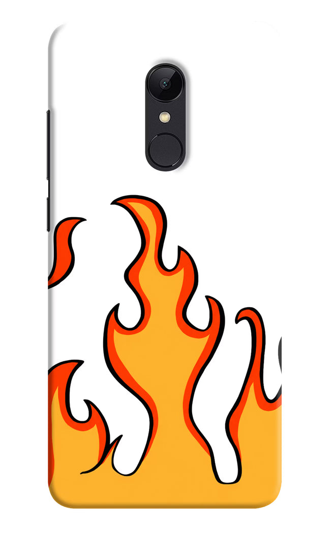 Fired Up – White Redmi Note 4 Hard Case Back Cover by Casekaro