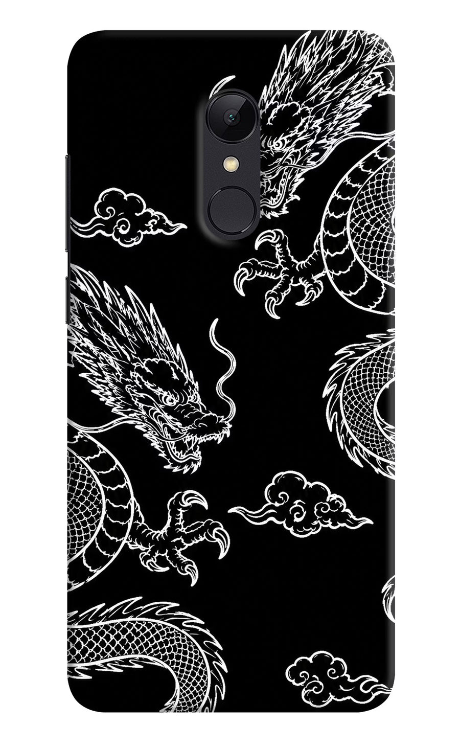 Twin Dragons Redmi Note 4 Back Cover, Hard case