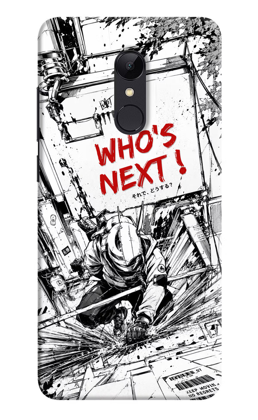 Who's Next Redmi Note 4 Back Cover, Hard case