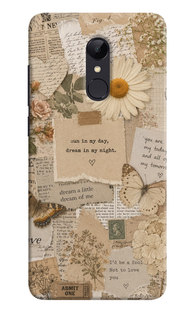 Vintage case Redmi Note 4 Hard Case Back Cover by Casekaro