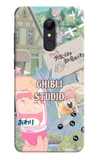 Studio Ghibli Redmi Note 4 Hard Case Back Cover by Casekaro