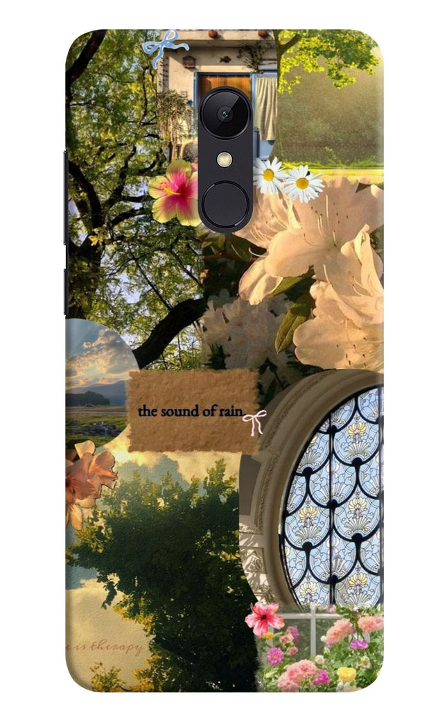 Rain Redmi Note 4 Hard Case Back Cover by Casekaro