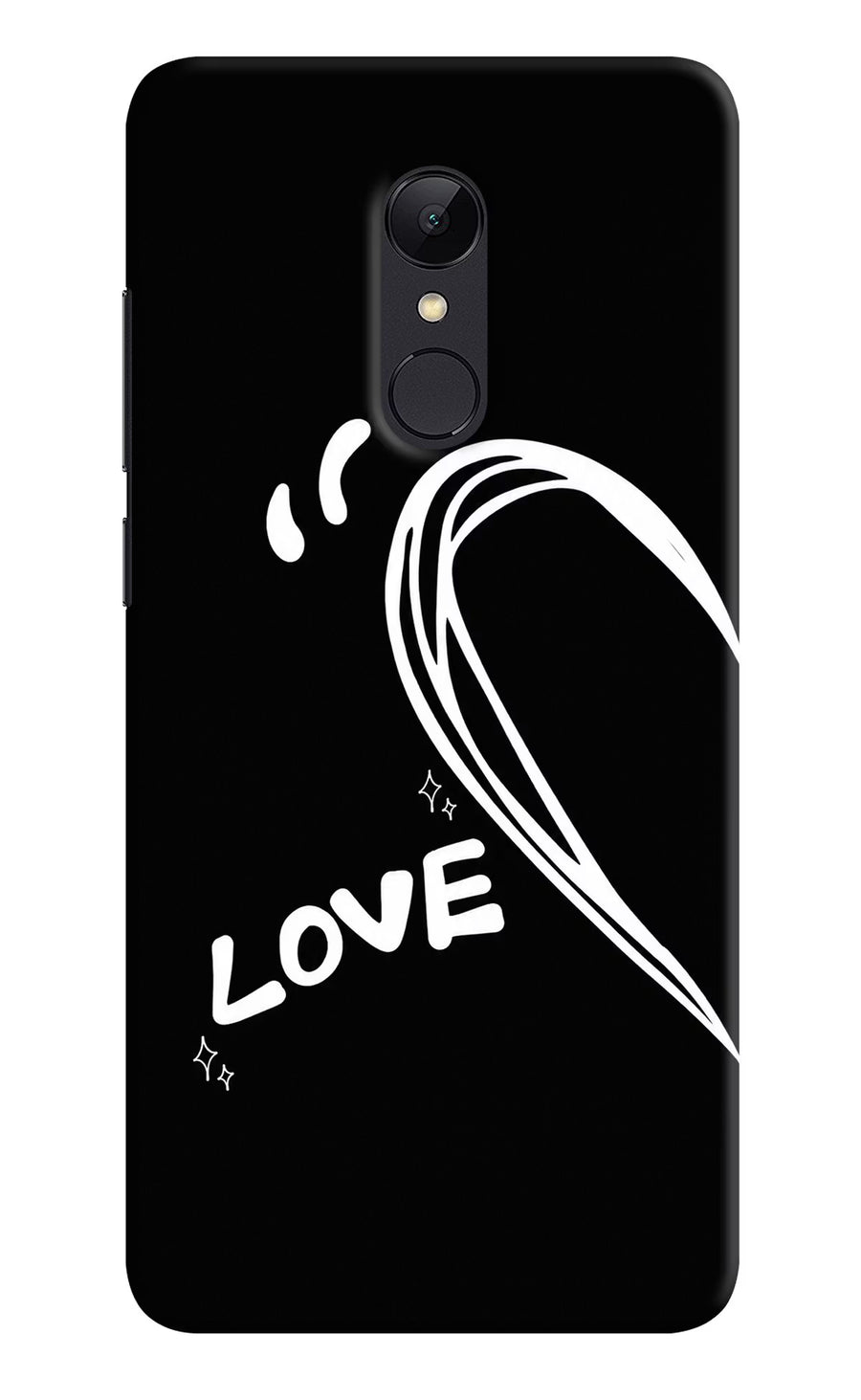 Love Line Redmi Note 4 Back Cover, Hard case