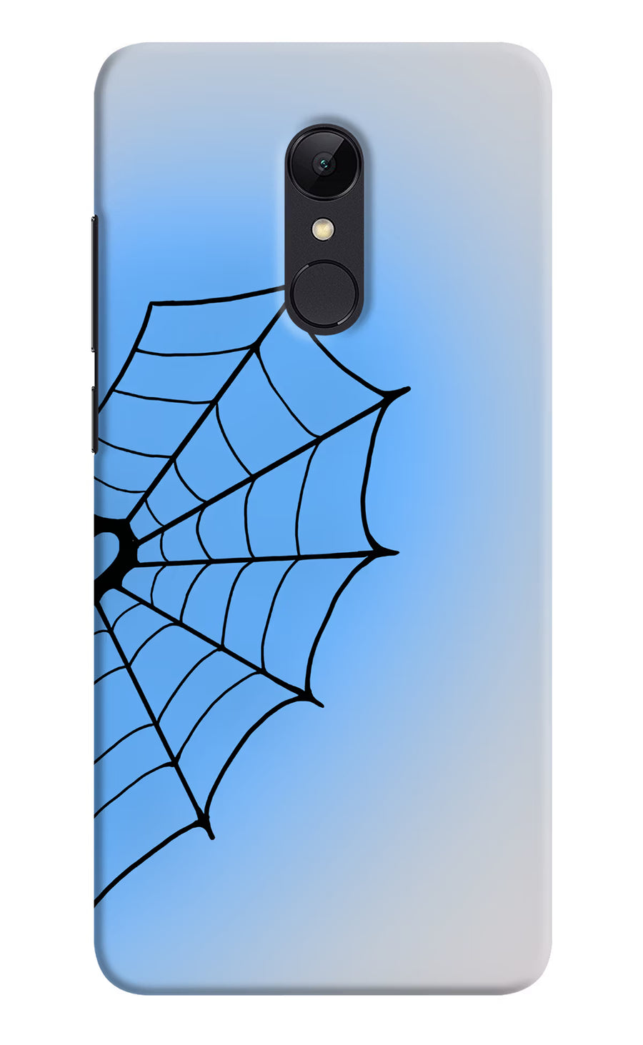 Blue Web Redmi Note 4 Back Cover, Hard case