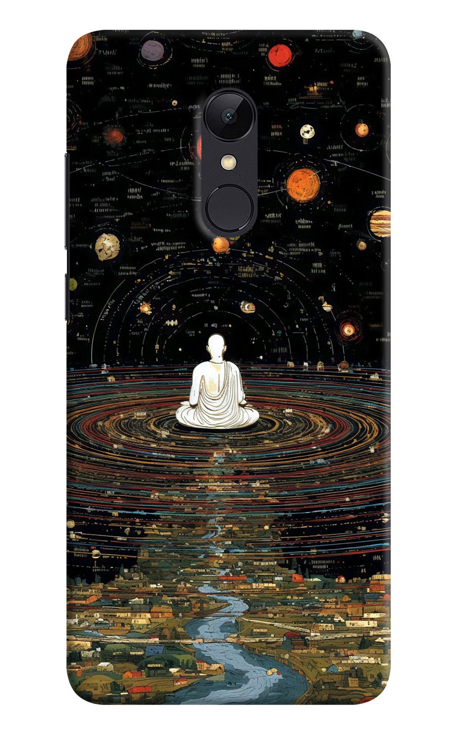 Space Monk Redmi Note 4 Back Cover, Hard case