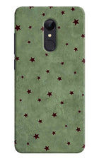Green Stars Redmi Note 4 Hard Case Back Cover by Casekaro