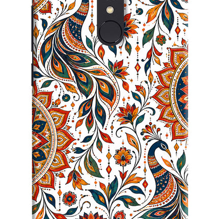 White Mayura Redmi Note 4 Back Cover