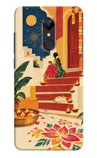 Diwali Rangoli Redmi Note 4 Hard Case Back Cover by Casekaro