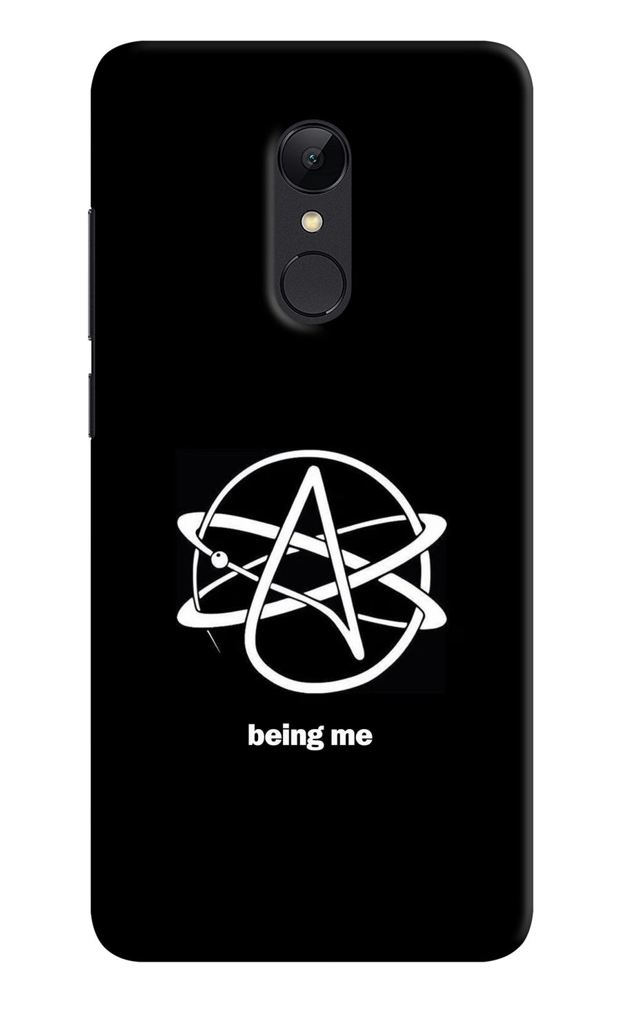 Atheist Symbol Redmi Note 4 Back Cover, Hard case