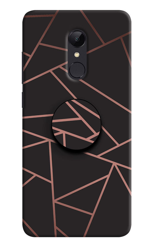 Geometric Pattern Redmi Note 4 Pop Case by Casekaro