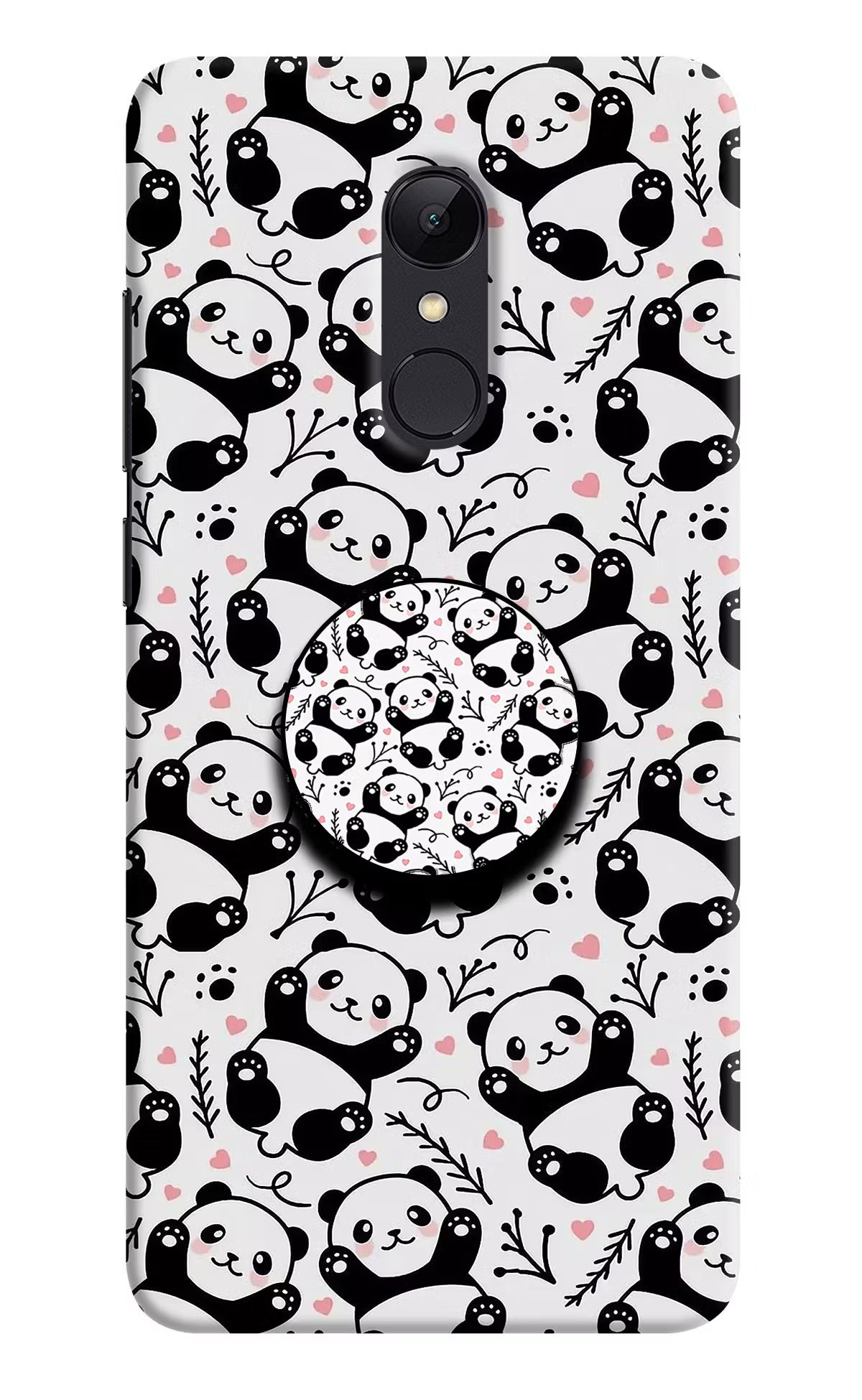 Cute Panda Redmi Note 4 Pop Case by Casekaro