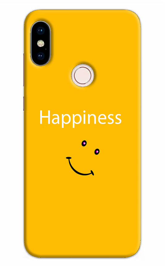 Happiness With Smiley Redmi Note 5 Pro Hard Case Back Cover by Casekaro