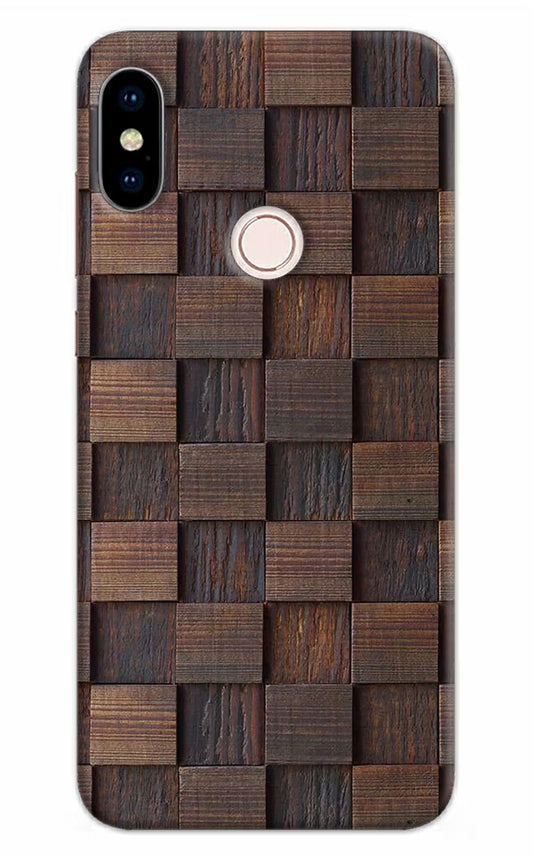 Wooden Cube Design Redmi Note 5 Pro Hard Case Back Cover by Casekaro