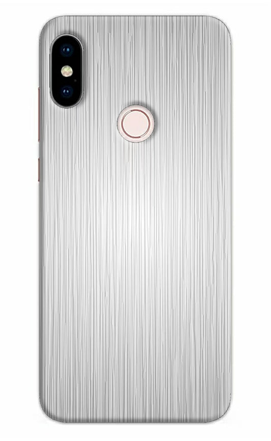 Wooden Grey Texture Redmi Note 5 Pro Hard Case Back Cover by Casekaro