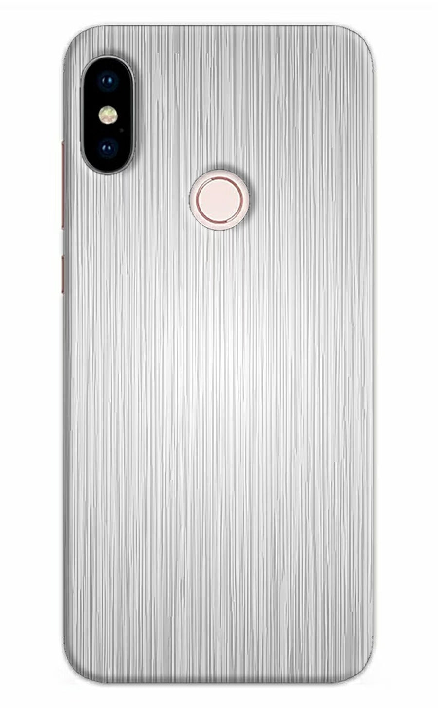 Wooden Grey Texture Redmi Note 5 Pro Back Cover, Hard case