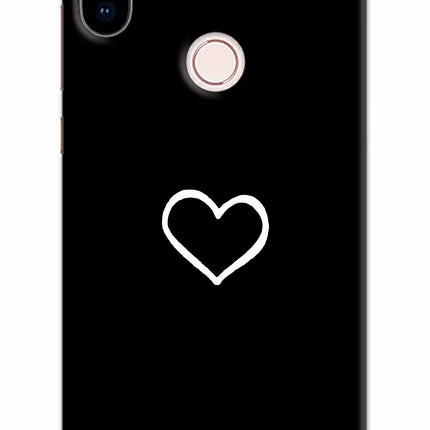 Heart Redmi Note 5 Pro Hard Case Back Cover by Casekaro