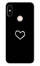 Heart Redmi Note 5 Pro Hard Case Back Cover by Casekaro