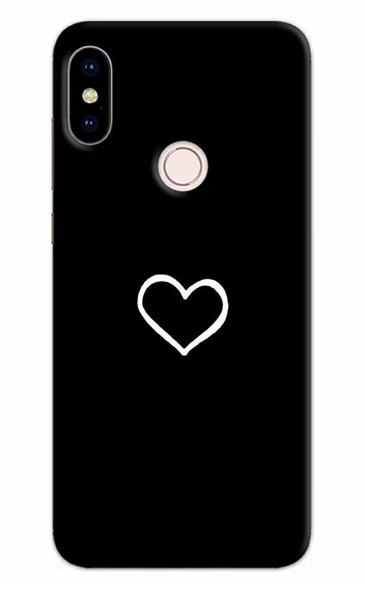 Heart Redmi Note 5 Pro Hard Case Back Cover by Casekaro