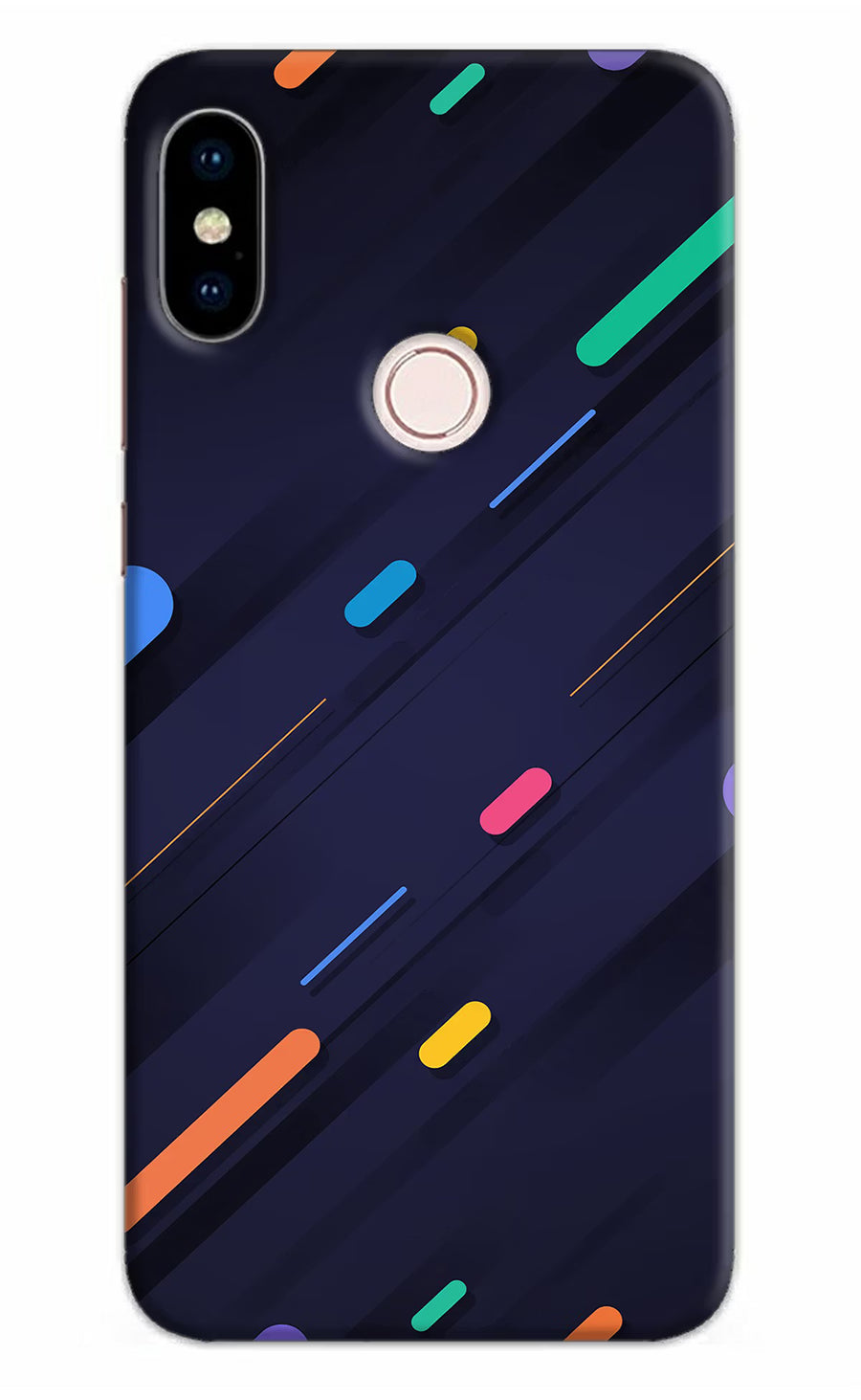 Abstract Design Redmi Note 5 Pro Back Cover, Hard case