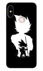 Goku Shadow Redmi Note 5 Pro Hard Case Back Cover by Casekaro