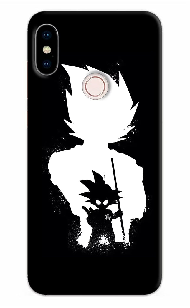 Goku Shadow Redmi Note 5 Pro Hard Case Back Cover by Casekaro