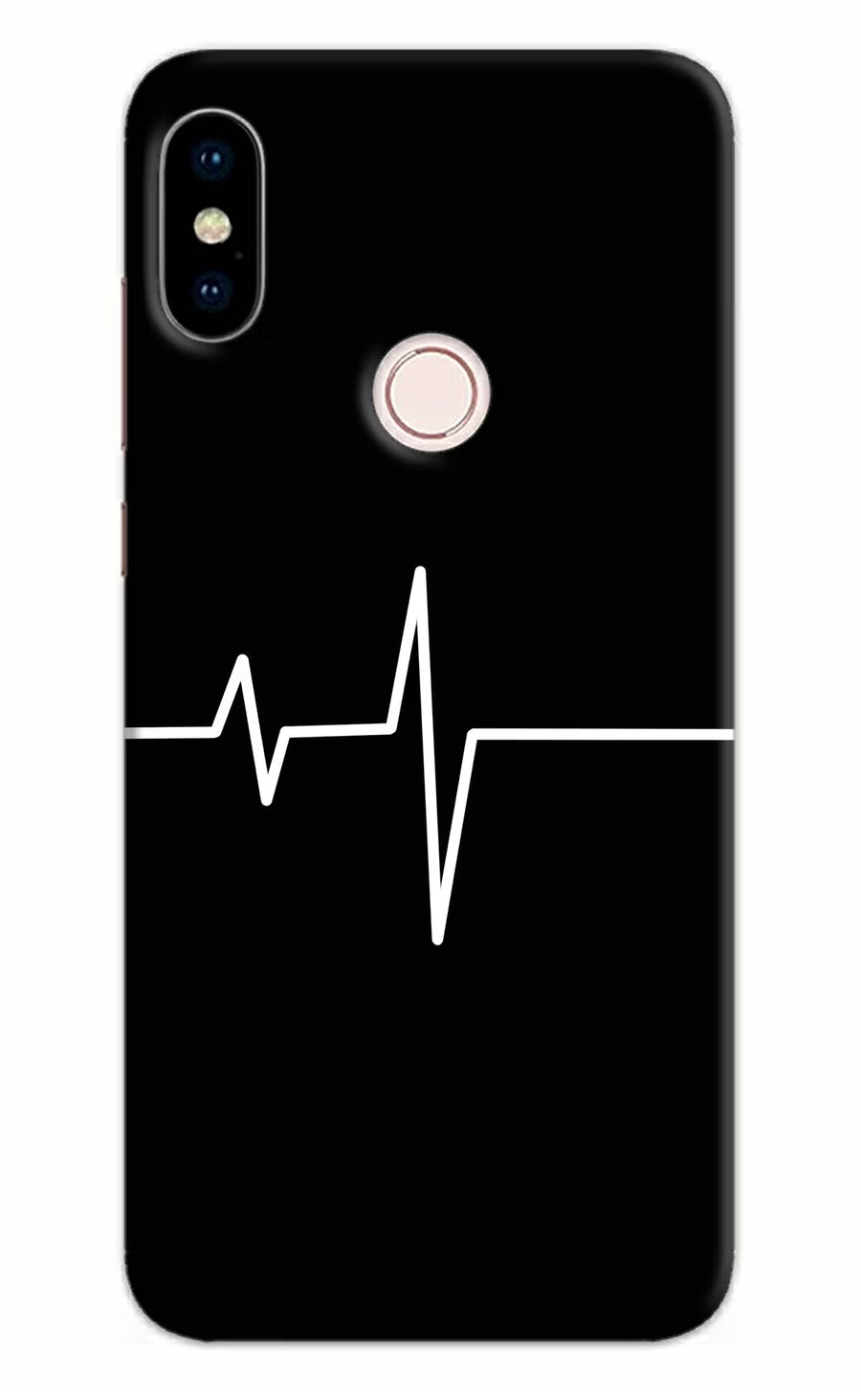 Heart Beats Redmi Note 5 Pro Back Cover, Hard case