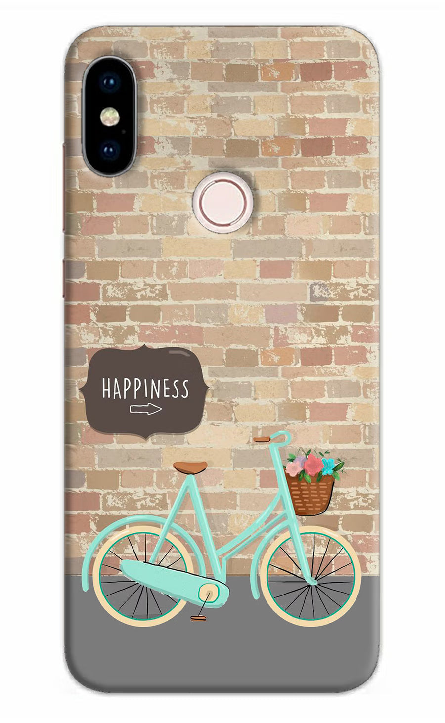 Happiness Artwork Redmi Note 5 Pro Back Cover, Hard case