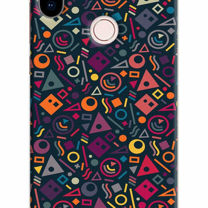 Geometric Abstract Redmi Note 5 Pro Hard Case Back Cover by Casekaro