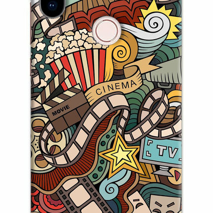 Cinema Abstract Redmi Note 5 Pro Hard Case Back Cover by Casekaro