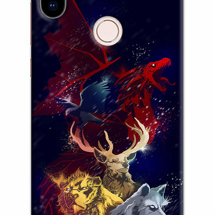 Game Of Thrones Redmi Note 5 Pro Hard Case Back Cover by Casekaro