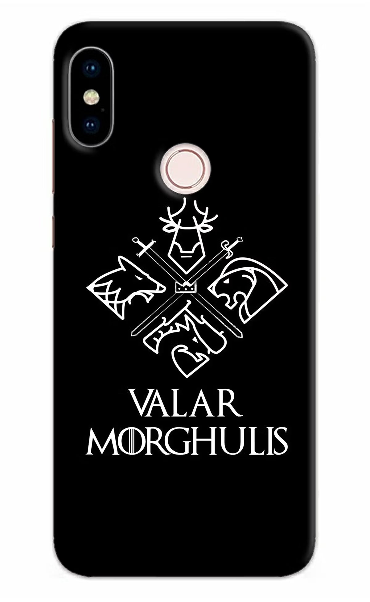 Valar Morghulis | Game Of Thrones Redmi Note 5 Pro Hard Case Back Cover by Casekaro