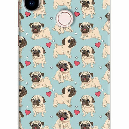 Pug Dog Redmi Note 5 Pro Hard Case Back Cover by Casekaro