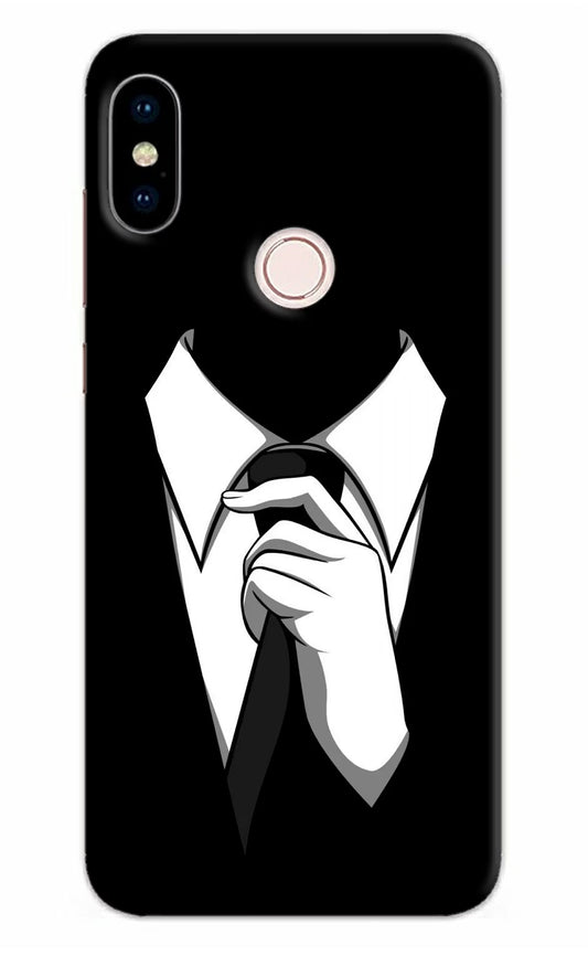 Black Tie Redmi Note 5 Pro Hard Case Back Cover by Casekaro