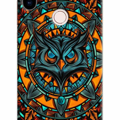 Angry Owl Art Redmi Note 5 Pro Hard Case Back Cover by Casekaro