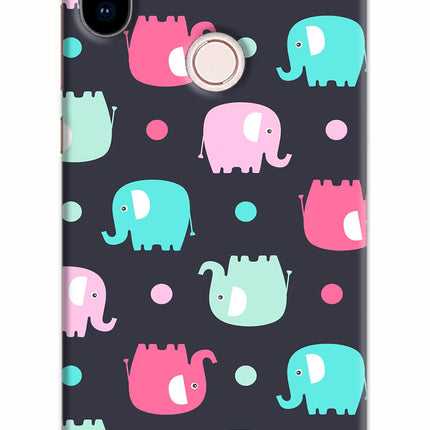 Elephants Redmi Note 5 Pro Hard Case Back Cover by Casekaro