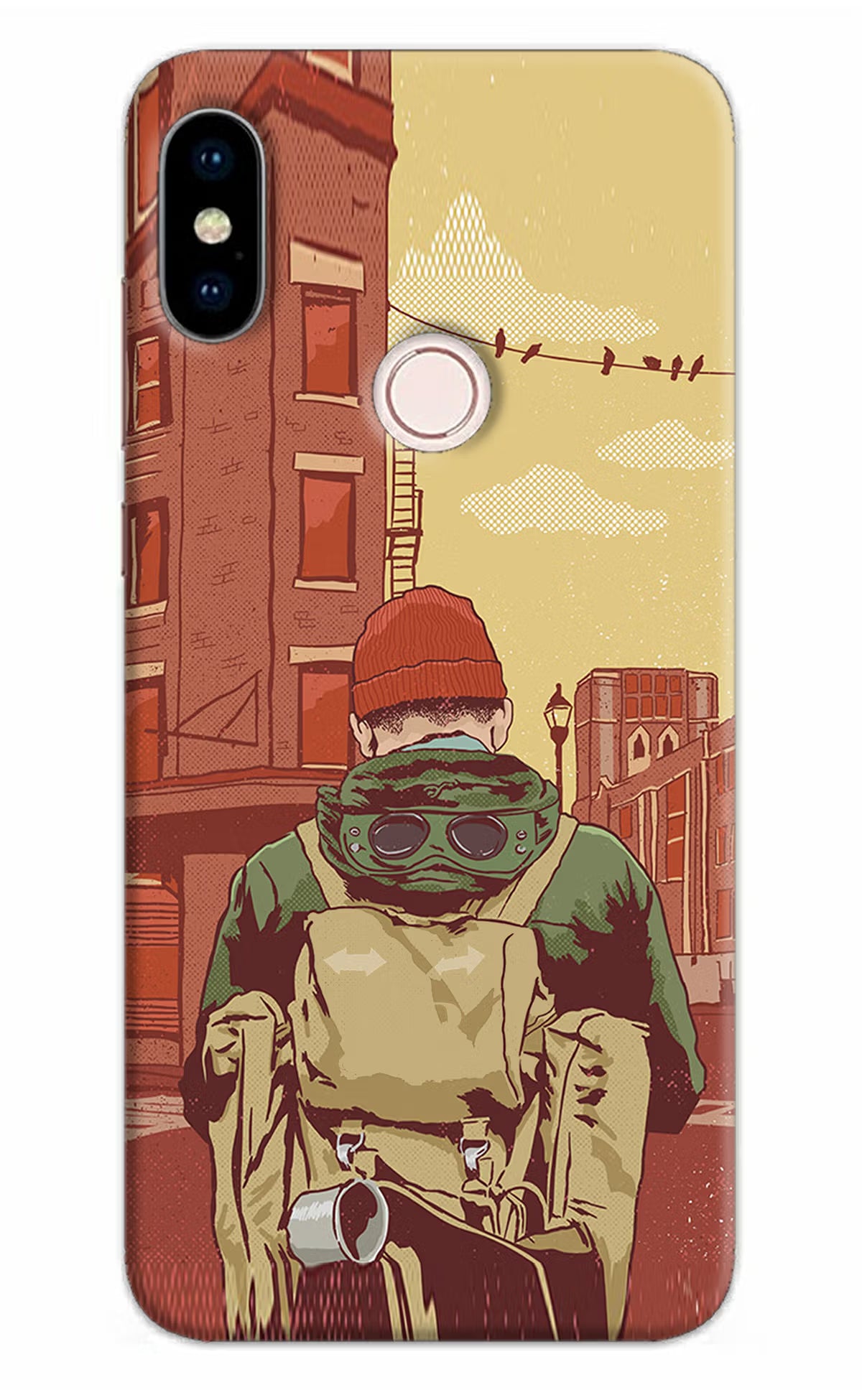 Adventurous Redmi Note 5 Pro Hard Case Back Cover by Casekaro