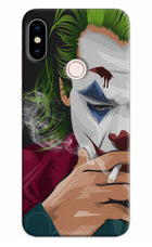 Joker Smoking Redmi Note 5 Pro Hard Case Back Cover by Casekaro