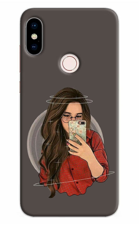 Selfie Queen Redmi Note 5 Pro Hard Case Back Cover by Casekaro