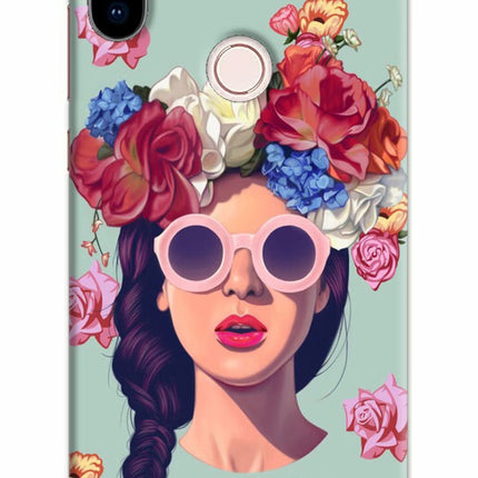 Pretty Girl Redmi Note 5 Pro Hard Case Back Cover by Casekaro
