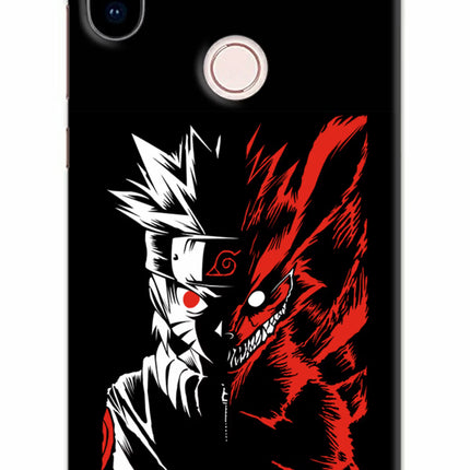 Naruto Two Face Redmi Note 5 Pro Hard Case Back Cover by Casekaro