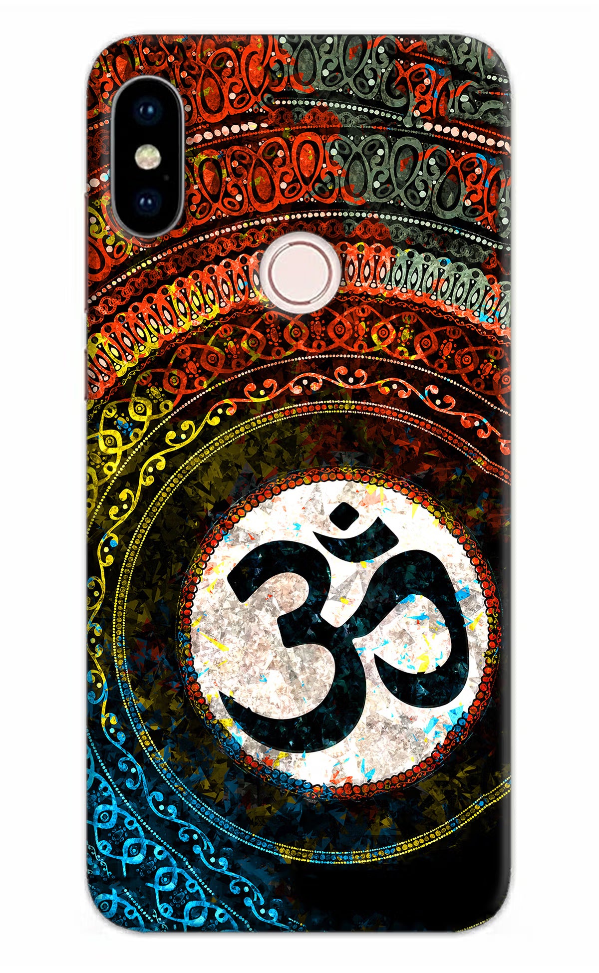 Om Cultural Redmi Note 5 Pro Hard Case Back Cover by Casekaro