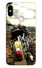 Ride More Worry Less Redmi Note 5 Pro Hard Case Back Cover by Casekaro