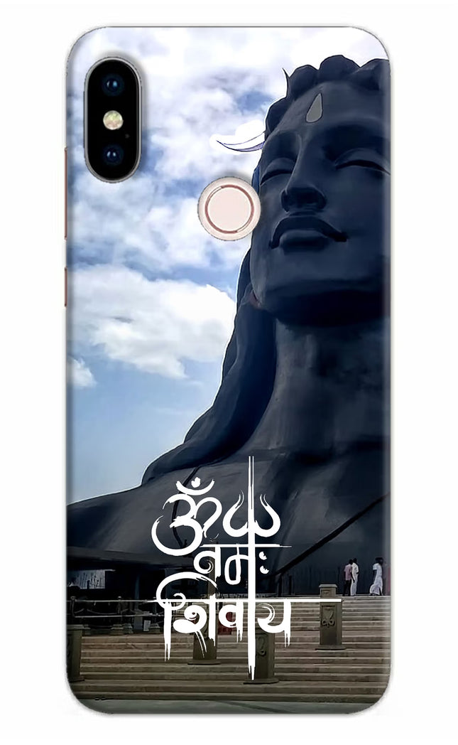 Om Namah Shivay Redmi Note 5 Pro Hard Case Back Cover by Casekaro
